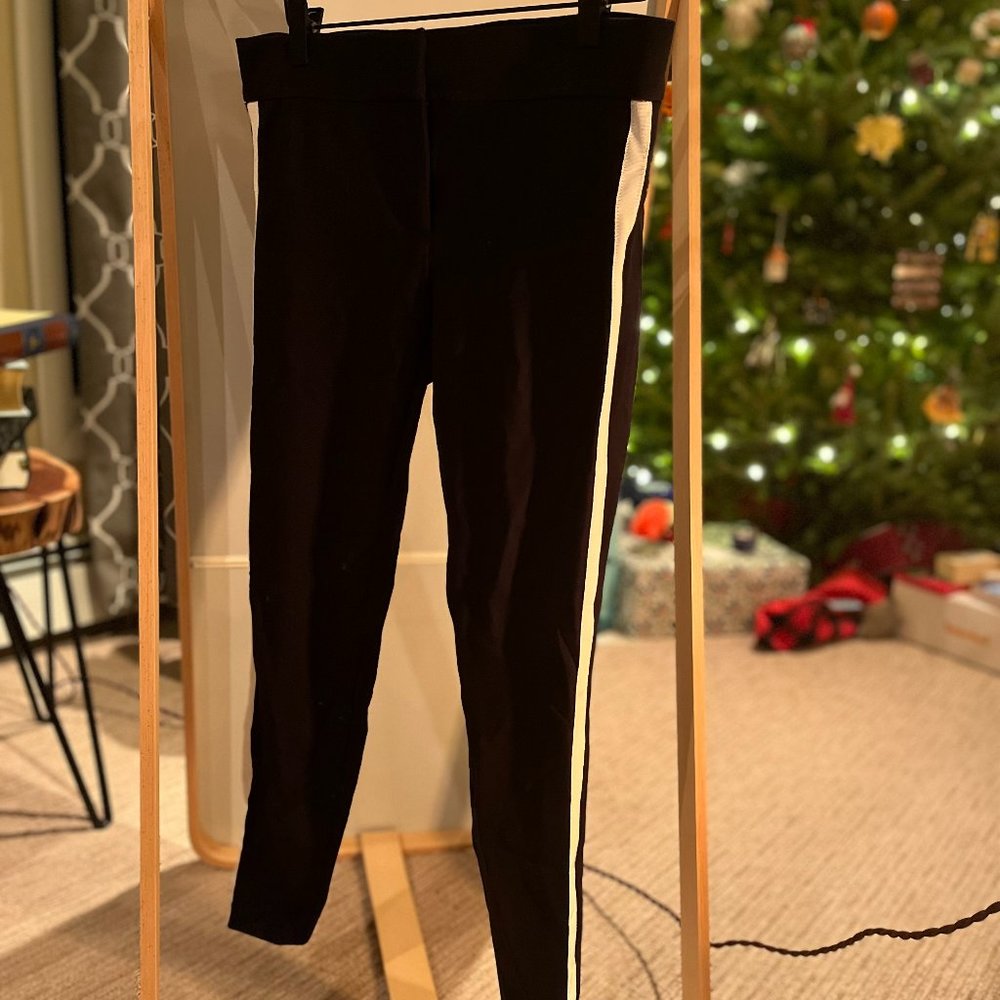 LOFT Tuxedo Striped Pants